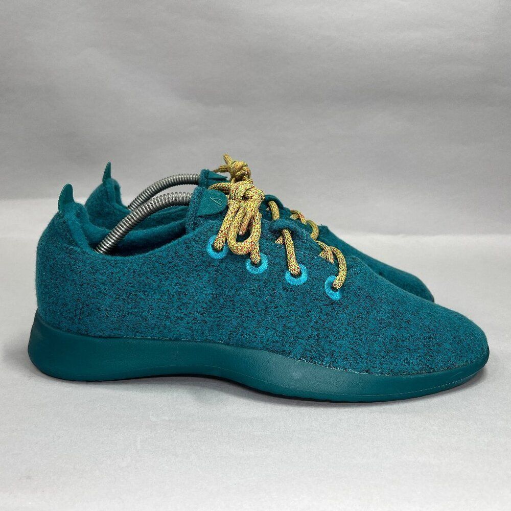 Allbirds Wool Runner Shoes Men's 11 Blue Teal Athletic Running Walking Sneakers